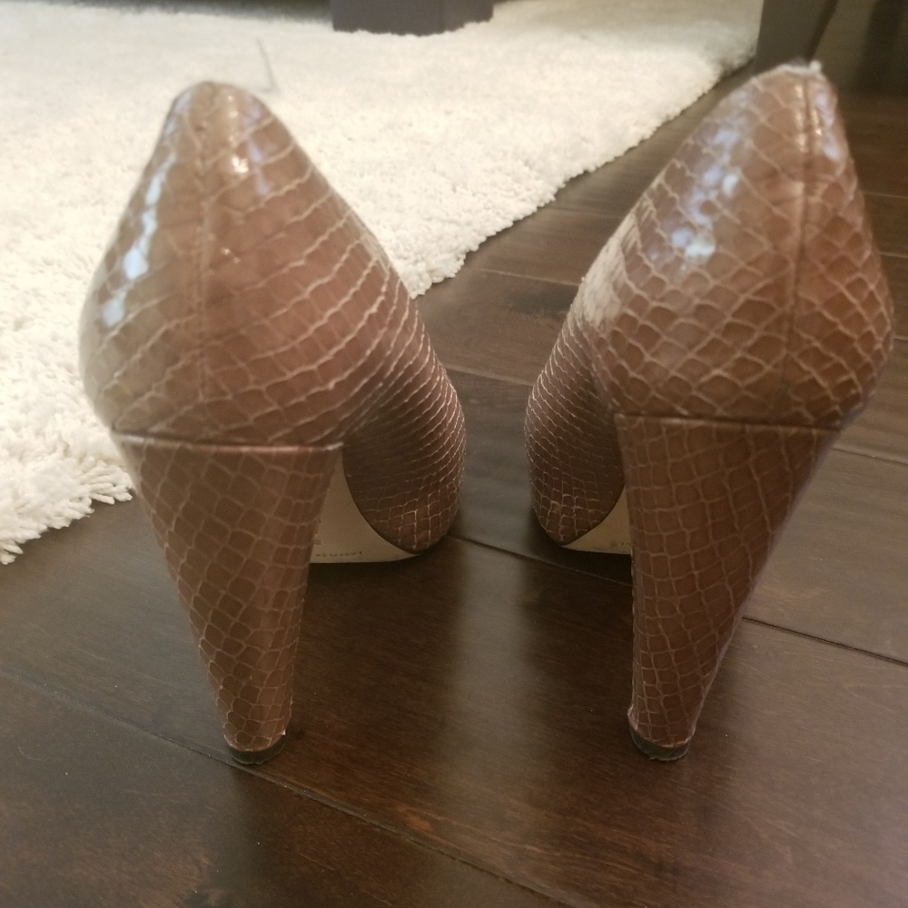 Loefller Randall reptile print block heels - Picture 4 of 8